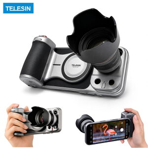 TELESIN �]���}�X�^�[�����Y �t�� �O���b�v iPhone 17 Pro/Pro Max �����V���b�^�[ �Y�[�����o�[ ���w2�{ 105mm�|�[�g���[�g 200mm�]�� �O�t�������Y �X�}�z��ቻ ��u���␳ ���s �^���� �ϐ�