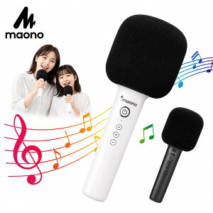 Maono �J���I�P�}�C�N bluetooth �|�[�^�u���X�s�[�J�[ �u���[�g�D�[�X ���C�����X�}�C�N ������ ���y�Đ� Android iPhone�Ή� ���� �V�N�� �Y�N�� �p�[�e�B�[ �i�� �N���X�}�X �a���� �v���[���g