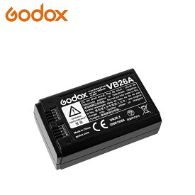 【あす楽対応】日本正規代理店品　GODOX ゴドックス VB26A リチウムイオン電池 充電式バッテリー Godox V1 フラッシュ、Godox V860III フラッシュ用　VB26