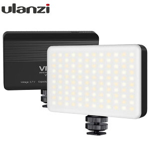 yyΉzUlanzi VL120 LED rfICg RGBʂ̐Ft 3100mAh USB[d \tg Px 3200k-6500k CRI95 +F ^ R[hV[}EgtJCg iPhone Canon Nikon Sony Zhiyun