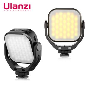 yyΉzUlanzi VL66 VIJIM VL66 LED~jrfICg 360°] ^ USB-C[d 2000mAhobe[ iK Ǝˊpx\ 3200K`6500KFx CRI95 BepCg y Px YouTube Tiktok 