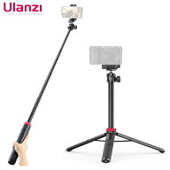 ULANZI MT-44 三脚 スマホ三脚 カメラ三脚 ビデオカメラ ミニ三脚 自撮り棒 スマホクリップデザイン ボー…