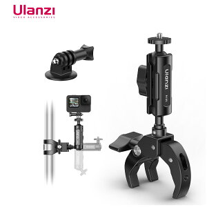 Ulanzi R105 X[p[Nv 360°]  J}Eg ̎ JObp[ z_[1/4lW ] oCN I[goCNbv}Eg Osmo Action ANZT[ ANVJp