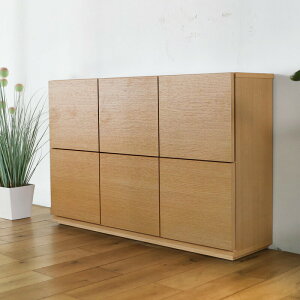 【マラソン期間P5倍】幅120cm リビングボード ホワイトオーク木目柄 幅120 奥行31.5 高さ77.5cm 国産 日本製 木製 fax台 モデム ルーター 収納 カウンター下収納 北欧 薄型 スリム 電話台 アイカ製