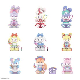 52TOYS BLINDBOX FUWAFUWA グラマーキューティー 1BOX8個セット トレーディングフィギュア コレクショントイ ブラインド ブラインドボックス かわいい キュート メイクアップ 動物 原宿系 ゆめかわいい