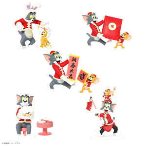52TOYS BLINDBOX トムとジェリー ハッピーニューイヤー 1BOX4個セット トレーディングフィギュア コレクショントイ ブラインド ブラインドボックス とむとじぇりー はっぴーにゅーいやー