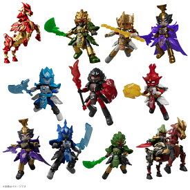 Blokees Figures Hero GTV03 HERO INFINITY 第3弾 Rise of the Dragon 1BOX9個セット フィギュア 可動 トレーディング トイ 三国志 曹操 赤兎馬 関羽 かっこいい 男の子 ブラインドボックス 贈り物 プレゼント ブロッキーズ ブロッキース