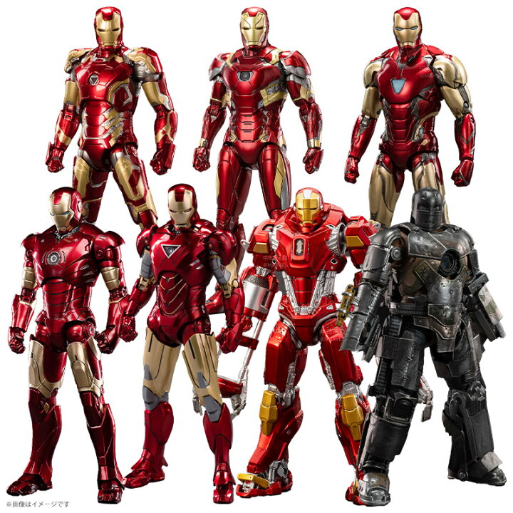 楽天市場】ZD TOYS アイアンマン 7インチ フィギュア アクション 