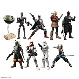 Blokees Figures スター・ウォーズ GV01 ザ・マンダロリアン シリーズ 1BOX9個セット フィギュア 可動 STARWARS ボバフェット アソーカ・タノ IG-11 グローグー かっこいい ブロッキーズ ブロッキース