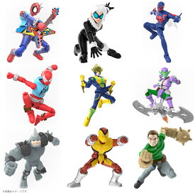 BLOKEES マーベル インフィニティ・サーガ 第6弾 1BOX9個セット 可動 トレーディングフィギュア スパイダーマン エレクトロ グリーンゴブリン ライノ ショッカー サンドマン MARVEL ソフビ コレクション ブラインドボックス 男の子 映画 ブロッキーズ ブロッキース