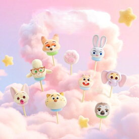 52TOYS BLINDBOX ズートピア マシュマロシリーズ 1BOX8個セット 52トイズ フィギュア マスコット コレクショントイ Disney ディズニー Zootopia キャラクターグッズ ぬいぐるみ ブラインドボックス キャラクター雑貨