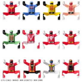 スーパー戦隊シリーズ 立体マグネット入りフィギュア-スーパー戦隊大好(だいす) 1BOX12個セット 特撮 グッズ ゴレンジャー ライブマン ジュウレンジャー オーレンジャー ガオレンジャー ゴーカイジャー ゼンカイジャー ゴジュウジャー おもちゃ 磁石 人形