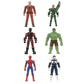 【2026年8月入荷予定】Blokees マーベルヒーローズ CCL01 1BOX6個セット ブロッキーズ ブロッキース プラモデルキット フィギュア マスコット トレーディング コレクション Marvel スパイダーマン