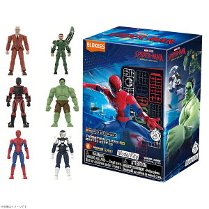 Blokees �}�[�x���q�[���[�Y CCL01 ���f���L�b�g 1BOX6�Z�b�g �t�B�M���A �� MARVEL HEROES �v�����f�� �X�p�C�_�[�}�� �n���N �g�ݗ��� ���������� �������� �ߋ�