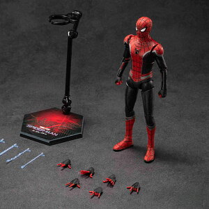ZD TOYS �X�p�C�_�[�}�� �A�b�v�O���[�h�X�[�c �m�[�E�E�F�C�E�z�[�� (7�C���` X�V���[�Y) �A�N�V�����t�B�M���A �}�[�x�� MARVEL No Way Home �ߋ� �������� �� ���� �ό` �j�̎q �v���[���g ����