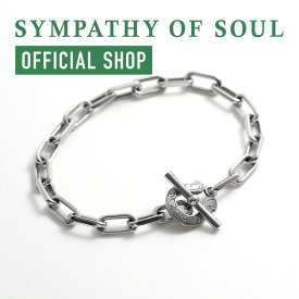 シンパシーオブソウル 【公式】 ブレスレット チェーンブレスレット メンズ シルバー ホースシュー 50,000円台 スーマンダックワ コラボレーショントグルブレスレット メーカー直営 送料無料 アクセサリー ジュエリー 手彫り 馬蹄 蹄鉄 シルバー925 プレゼント ギフト