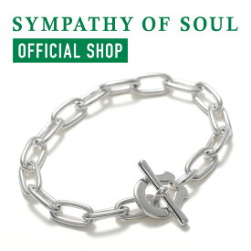 シンパシーオブソウル 【公式】 ブレスレット チェーンブレスレット メンズ シルバー ホースシュー 20,000円台 ホースシュートグルブレスレット ロングリンク メーカー直営 送料無料 アクセサリー ジュエリー リンクチェーン 馬蹄 蹄鉄 シルバー925 プレゼント ギフト