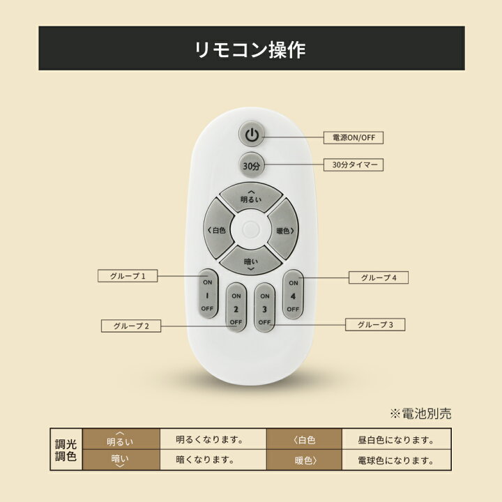 楽天市場】ダクトレール用 スポットライト 調光 調色 1~16個セット 60W 