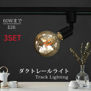 Luxour �y3�Z�b�g�z�_�N�g���[�����C�g �_�N�g���[���p ���C�e�B���O�o�[�p E26���� LED�d���t�� �G�W�\���d�� 40W�`���� 2700K�d���F ���C�e�B���O���[�� �V��Ɩ� �p�x���߉\ �ȃG�l ���g��