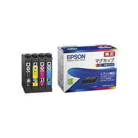EPSON エプソン 【メーカー純正品】 インクカートリッジ マグカップ(4色パック) MUG-4CL