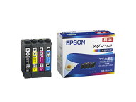 EPSON エプソン 【メーカー純正品】 インクカートリッジ/メダマヤキ(4色パック) MED-4CL