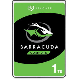 Seagate シーゲイト BarraCuda 2.5インチ 1TB 内蔵 ハードディスク HDD ノートブック PC 2年保証 6Gb/s 128MB 5400rpm 正規代理店品 ST1000LM048