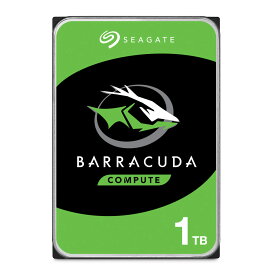 Seagate シーゲイト BarraCuda 3.5インチ 1TB 内蔵 ハードディスク HDD PC 2年保証 6Gb/s 256MB 7200rpm 正規代理店品 ST1000DM014