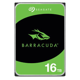 Seagate シーゲイト BarraCuda 3.5インチ 16TB 内蔵 ハードディスク HDD PC 2年保証 6Gb/s 512MB 7200rpm 正規代理店品 ST16000DM001