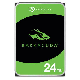 Seagate シーゲイト BarraCuda 3.5インチ 24TB 内蔵 ハードディスク HDD PC 2年保証 6Gb/s 512MB 7200rpm 正規代理店品ST24000DM001