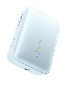 AUKEY �I�[�L�[ Spark Mini 10000mAh���o�C���o�b�e���[ 20W PD PB-Y55 �u���[ PB-Y55-BL