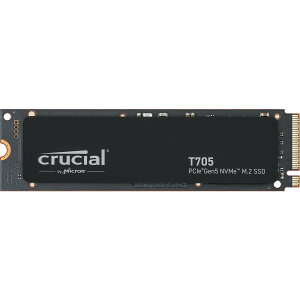 Crucial(N[V) T705 2TB 3D NAND NVMe PCIe5.0 M.2  SSD q[gVNf ő14,500MB/b CT2000T705SSD3-JP Kۏؕi