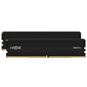 Crucial(クルーシャル) PRO (マイクロン製) デスクトップ用メモリ 32GBX2枚 DDR5-5600 制限付無期限保証 CP2K32G56C46…