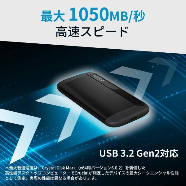 楽天市場】Crucial X8 外付け SSD 1TB 【PS5/PS4 動作確認済み】 USB3