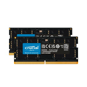 crucial m[gp\Rp݃ 96GB(48GBx2)DDR5 5600MT/s(PC5-44800)CL46 SODIMM CT2K48G56C46S5