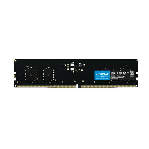 Crucial(N[V) fXNgbvPCp݃ 32GB(32GBx1)DDR5 5600MT/s CL46 UDIMM CT32G56C46U5yK㗝Xiz