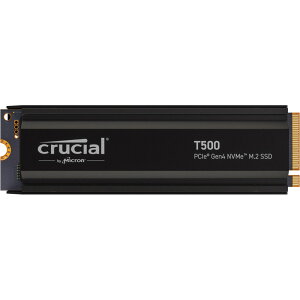 Crucial(N[V) SSD T500V[Y Gen4 M.2 2280 4TB őǂݍ 7000MB/s ő发 6900MB/s 2400TBW q[gVNt CT4000T500SSD5JPyK㗝Xiz