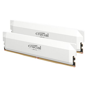 Crucial(N[V) fXNgbvPCp݃ 32GB(16GBx2)DDR5 6400MT/s CL38 UDIMM q[gXvb_ zCg CP2K16G64C38U5WyK㗝Xiz