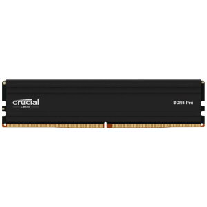 Crucial(クルーシャル) デスクトップPC用増設メモリ 64GB(64GBx1枚)DDR5 5600MT/s CL46 UDIMM ヒートスプレッダ CP64G56C46U5【国内正規代理店品】