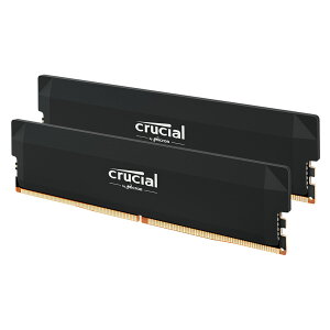 Crucial(N[V) fXNgbvPCp݃ 64GB(32GBx2)DDR5 6400MT/s CL40 UDIMM q[gXvb_ ubN CP2K32G64C40U5ByK㗝Xiz