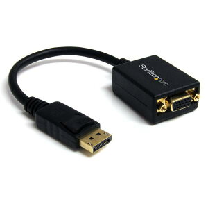 StarTech.com DisplayPort(IX)-VGA(X)ϊA_v^ fBXvC|[g/ DP-VGA (D-Sub15s) ϊP[u 1920x1200 ubN DP2VGA2