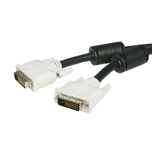 StarTech.com 2m DVI-DfANP[u DVI-DfBXvCP[u(IX/IX) j^[P[u DVI-D(25s)-DVI-D(25s) 2560x1600 ubN DVIDDMM2M