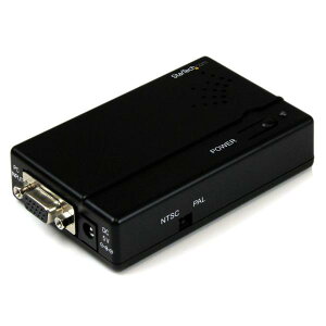 StarTech.com 𑜓xVGA(D-Sub15s)-R|Wbg(RCA)/S-Video[q(~jDIN4s) VGA2VID