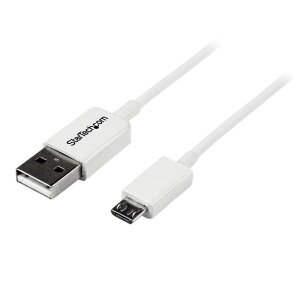 StarTech.com 2m zCg micro USB2.0P[u USB A(IX)-USB micro-B(IX)ϊA_v^ USBPAUB2MW