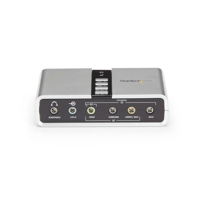 楽天市場】StarTech.com 7.1ch対応USB接続外付けサウンドカード