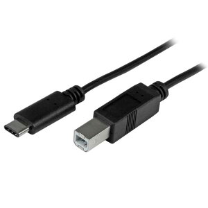 StarTech.com 1m ubN USB 2.0P[u ^CvB IX (4s) - Type-C/ USB-C IX (24s) o[VufUC USB 2.0/ 480Mbps USB2CB1M