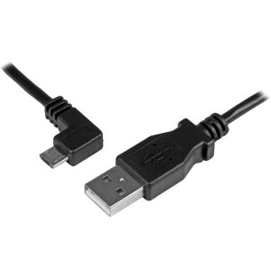 StarTech.com [d&p Micro USBP[u 2m L^ USB A IX - USB}CN IX 24AWG USBAUB2MLA