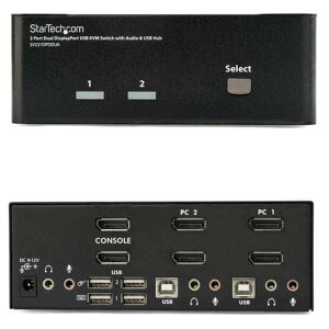 StarTech.com 2|[g fADisplayPortifBXvC|[gjΉUSBڑKVMXCb`iPCؑ֊j SV231DPDDUA