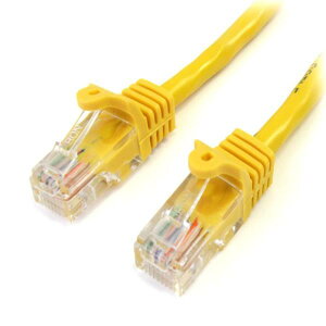 StarTech.com 2m JeS[5e LANP[u CG[ RJ45RlN^(c܂h~Jo[t) C[TlbgΉCat5e UTPP[u 45PAT2MYL