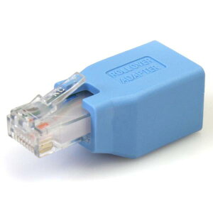 StarTech.com Cisco�R���\�[�� ���[���I�[�o�[�A�_�v�^ RJ45/���X - RJ45/�I�X ROLLOVER