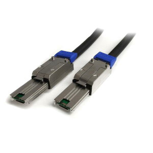 StarTech.com 2m OڑpMini SASP[u Serial Attached SCSI SFF-8088-SFF-8088 2x SFF-8088 (IX) ISAS88882